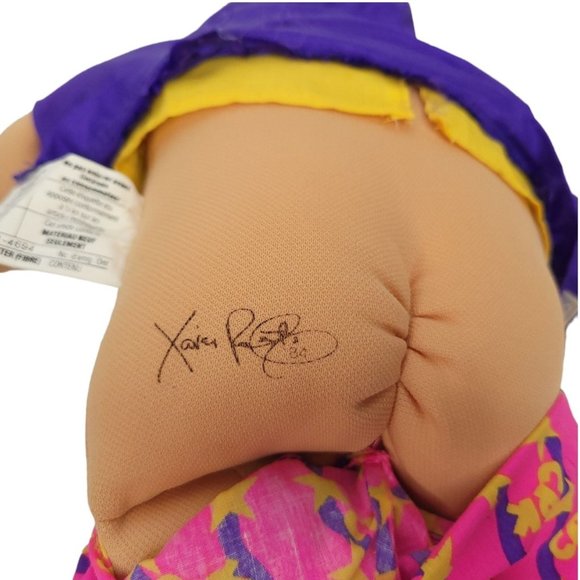 Vintage 1984 Coleco Cabbage Patch Kids Doll Board Shorts Windbreaker 13" Toy - Picture 9 of 10